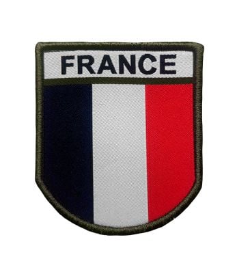 Ecusson France haute visibilité brodé sur tissu - A10 Equipment