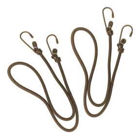 Lot/2 sandows longueur 75 cm - Ø 6 mm Expédition tan - A10 Equipment