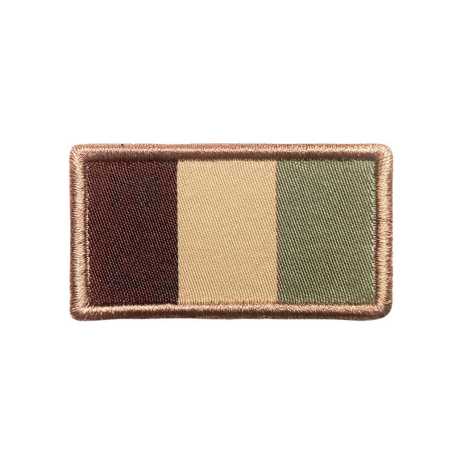 Patch französische Flagge desert gestickt auf Stoff - A10 Equipment