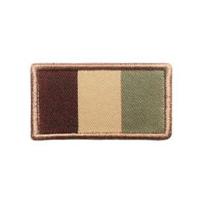Patch drapeau français désert brodé sur tissu - A10 Equipment