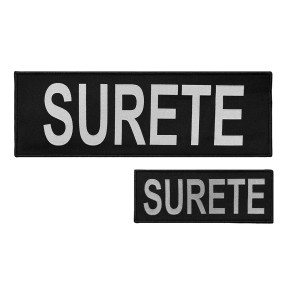 Lot dossard + bande poitrine Sécu-One SURETE - A10 Equipment