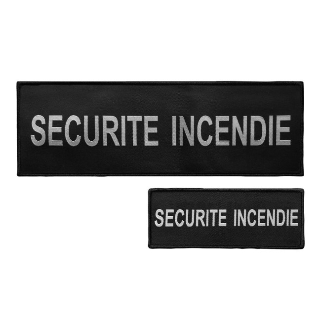 Lot dossard + bande poitrine Sécu-One SECURITE INCENDIE - A10 Equipment