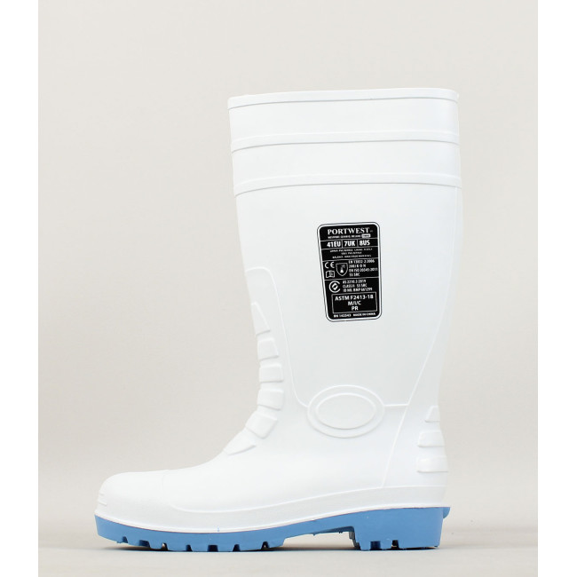 Sicherheitsstiefel WELLINGTON S5 Weiß - Portwest