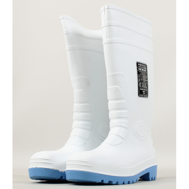 Bottes de Sécurité WELLINGTON S5 Blanc - Portwest