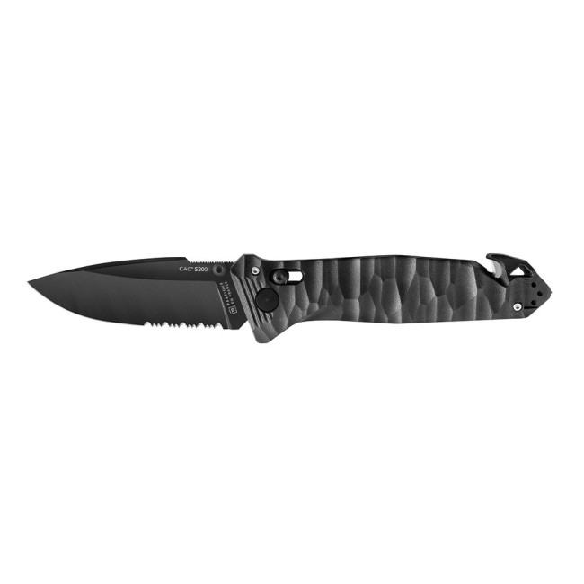 Zakmes Cac® S200 serration PA6 zwart - TB Outdoor