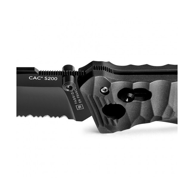 Zakmes Cac® S200 serration PA6 zwart - TB Outdoor