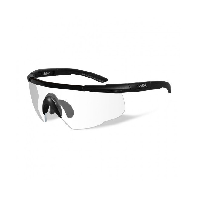 Lunettes de protection balistiques Saber Adv. noir écrans fumé/incolore/orange - Wiley x