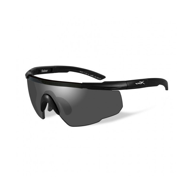 Lunettes de protection balistiques Saber Adv. noir écrans fumé/incolore/orange - Wiley x
