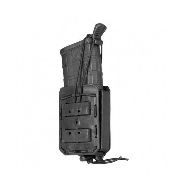 Elastique de serrage embout antidérapant noir pour porte-chargeur Bungy - Vega