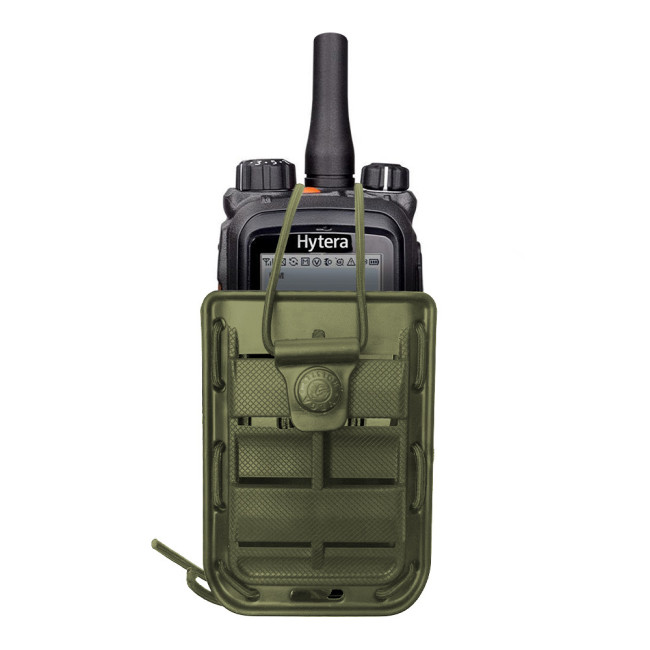 Porte-radio Bungy 8BL vert olive - Vega Holster