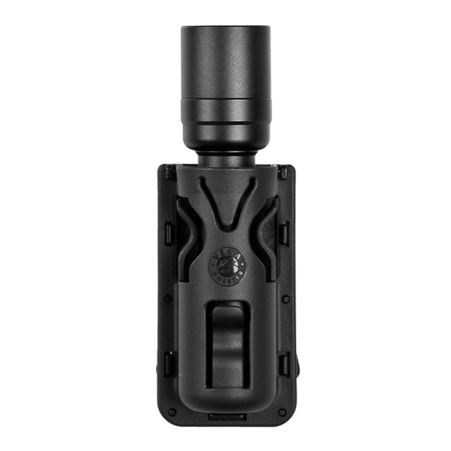 Porte-lampe rotatif 8VP63 noir pour ceinture/ceinturon - Vega Holster