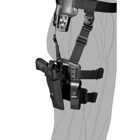 Snelle en roterende verbindingssysteem 8K31 tan - Vega Holster