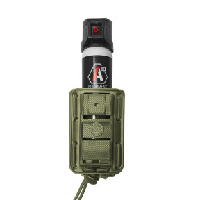 Uchwyt na aerozol 50, 75 i 100 ML Bungy 8BL oliwkowy - Vega Holster