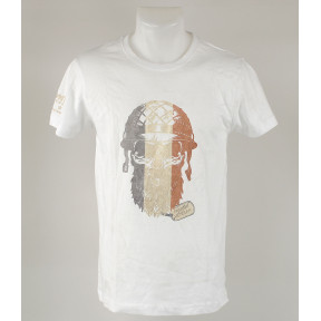 TEE-SHIRT 100% COTON FRENCH VETERAN BLANC - ARMY DESIGN BY SUMMIT OUTDOOR - Bon état - TS - Occasion
