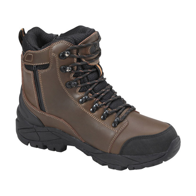 Chaussures de chasse Zika double zip marron - Verney-Carron
