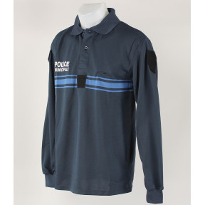 Polo manche longue TS - EK - Bon état- Occasion