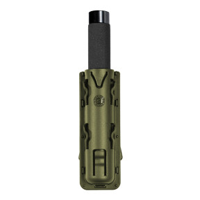 Porte-bâton rotatif 8VP60 pour ceinture/ceinturon vert olive - Vega Holster