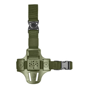 Plaque de cuisse compacte 1 sangle 8K17 vert olive - Vega Holster
