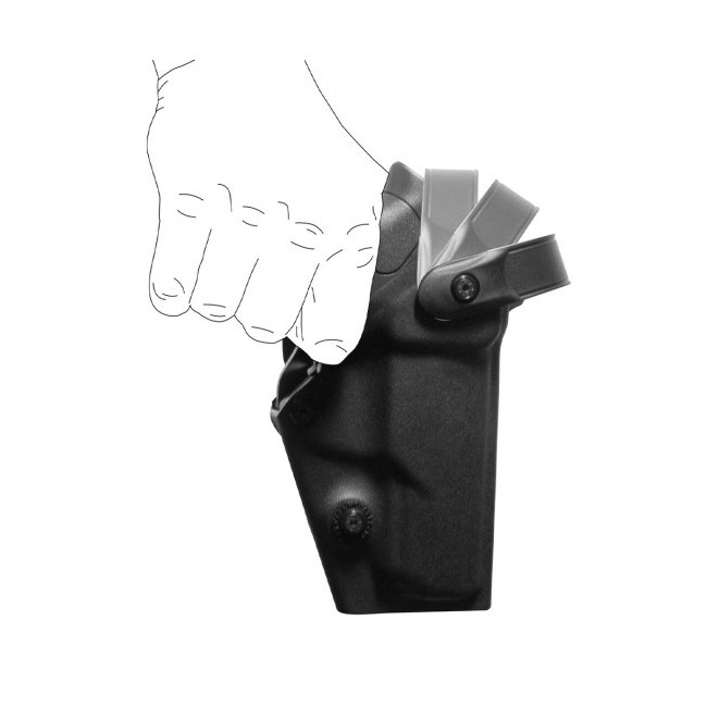 Vegatek Duty Holster VKD8 schwarz für H&K SFP9 - Vega Holster