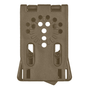 Schnellverschluss 8K82 tan für Gürtel/Koppel - Vega Holster