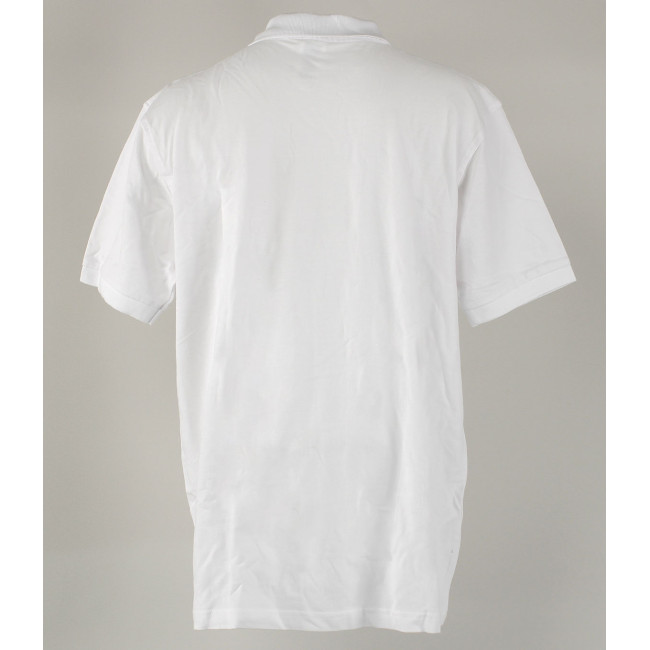 Kurzarm-Poloshirt Weiß - B&C - Gebraucht - Zufriedenstellender Zustand - TL