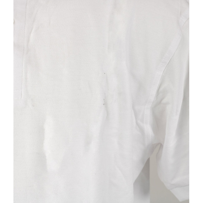 Polo manches courtes Blanc - B&C - Occasion - État correct - TL