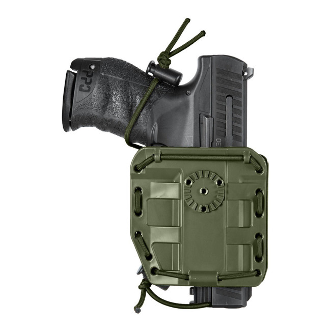 Holster ambidextre Bungy 8BL00 vert olive pour arme de poing - Vega Holster