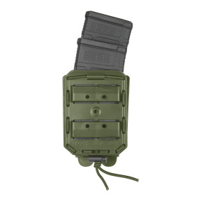Porte-chargeur double Bungy 8BL pour M4/AR15 vert olive - Vega Holster
