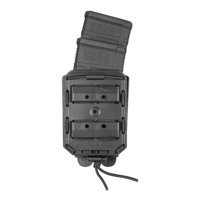 Dubbele magazijnhouder Bungy 8BL voor M4/AR15 zwart - Vega Holster