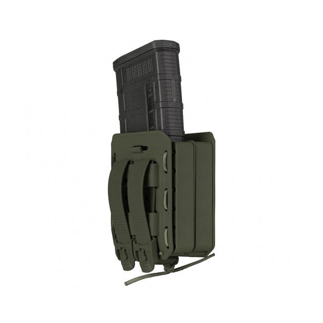 Porte-chargeur double Bungy 8BL pour .308/7,62 mm vert olive - Vega Holster