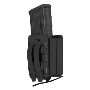 Porte-chargeur double Bungy 8BL pour .308/7,62 mm noir - Vega Holster