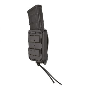Porte-chargeur simple Bungy 8BL pour M4/AR15 noir - Vega Holster