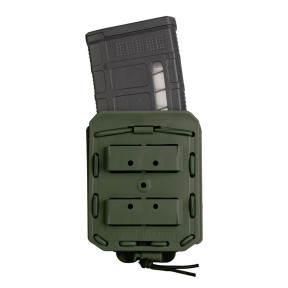 Einfacher Magazinhalter Bungy 8BL für .308/7,62 mm olivgrün - Vega Holster