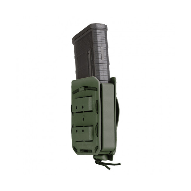 Einfacher Magazinhalter Bungy 8BL für .308/7,62 mm olivgrün - Vega Holster