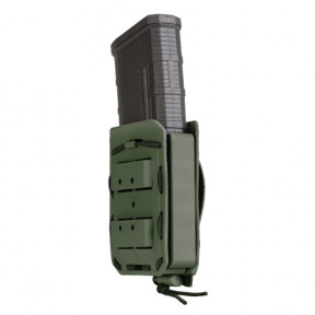 Porte-chargeur simple Bungy 8BL pour .308/7,62 mmvert olive - Vega Holster