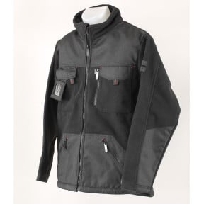Fleece jas Zwart - BETON - LMA - Tweedehands - Goede staat - TL