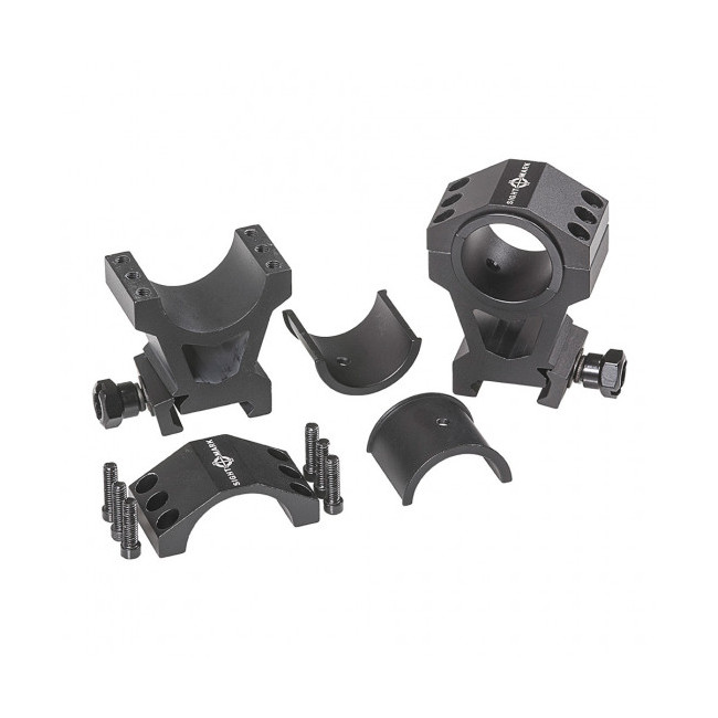 Lot de 2 anneaux Ø 30 mm extra haut (40 mm) - Sightmark