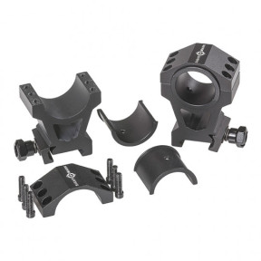2er-Set Ringe Ø 30 mm extra hoch (40 mm) - Sightmark