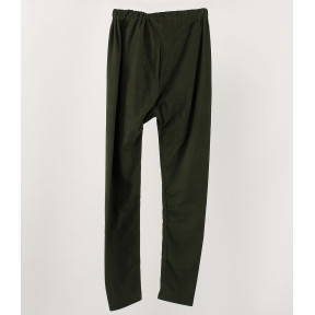 Grüne Fleece-Unterhose S - Gebraucht - Guter Zustand
