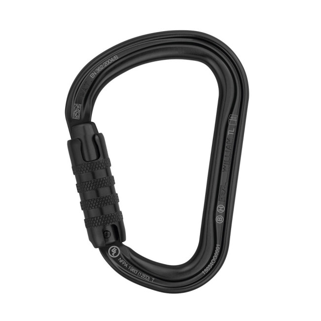 Mousqueton asymétrique de grande capacité William à verrouillage Triact-Lock® - Petzl