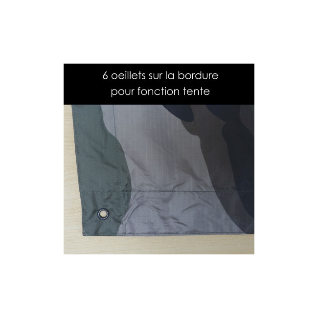 Poncho US polyester ripstop - Patrol