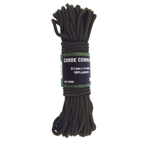 Corde commando diamètre 5 mm vert - Patrol