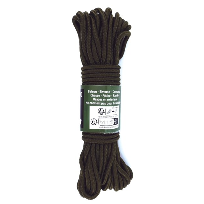 Corde commando diamètre 5 mm vert - Patrol