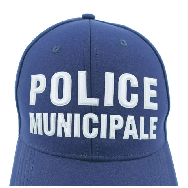 Casquette hiver softshell Police Municipale marine - Patrol