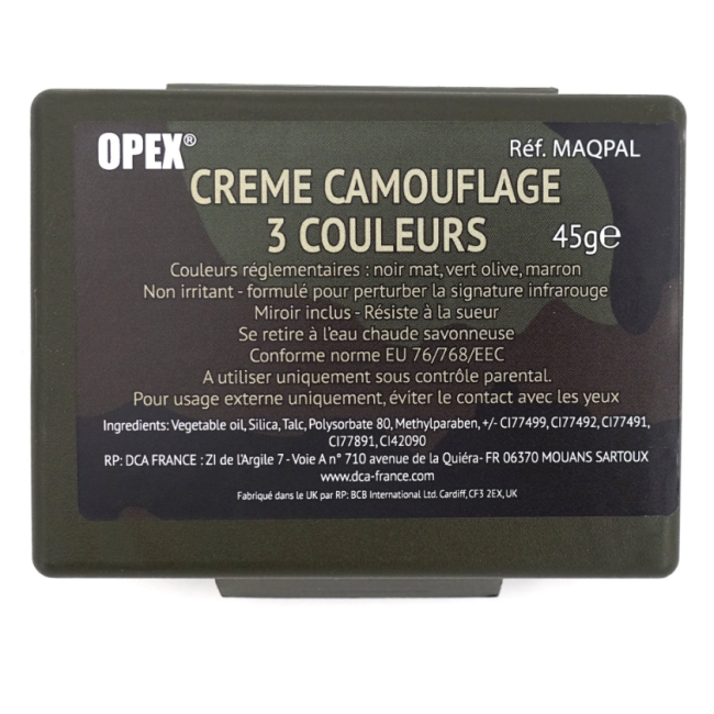 Pallet camouflagecrème 3 kleuren - Patrol