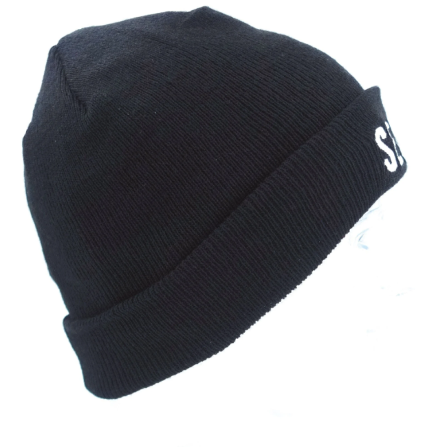 Bonnet maille Thinsulate brodé Sécurite noir - Patrol