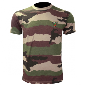 Wojskowy T-shirt bawełniany camo CE haftowany 2e REP - Patrol
