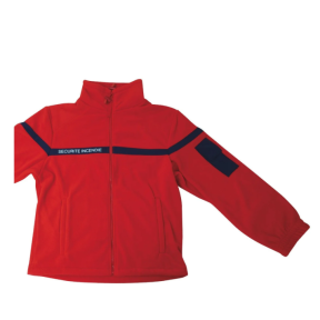 Feuerwehr Fleecejacke Rot - Patrol Equipement