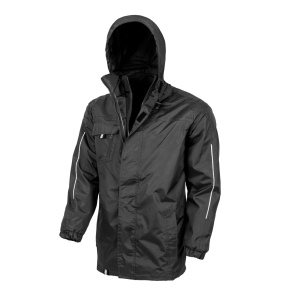 Veste softshell homme 3 en 1 noir - Result