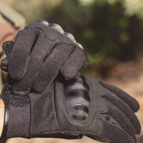 Handschuhe mit Hartschale schwarz - Patrol